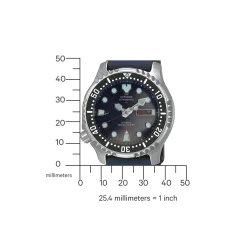 NY0040-17LC                                        Promaster Mechanical Diver                                        Herren Gummiband (Urethan) | blau | ø 42mm