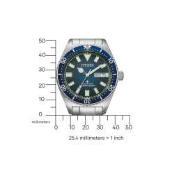 NY0129-58LC                                        PROMASTER Mechanical Diver                                        Herren Edelstahl | blau | ø 41mm