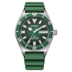 NY0121-09XC                                        PROMASTER Mechanical Diver                                        Herren Gummiband (Urethan) | grün | ø 41mm