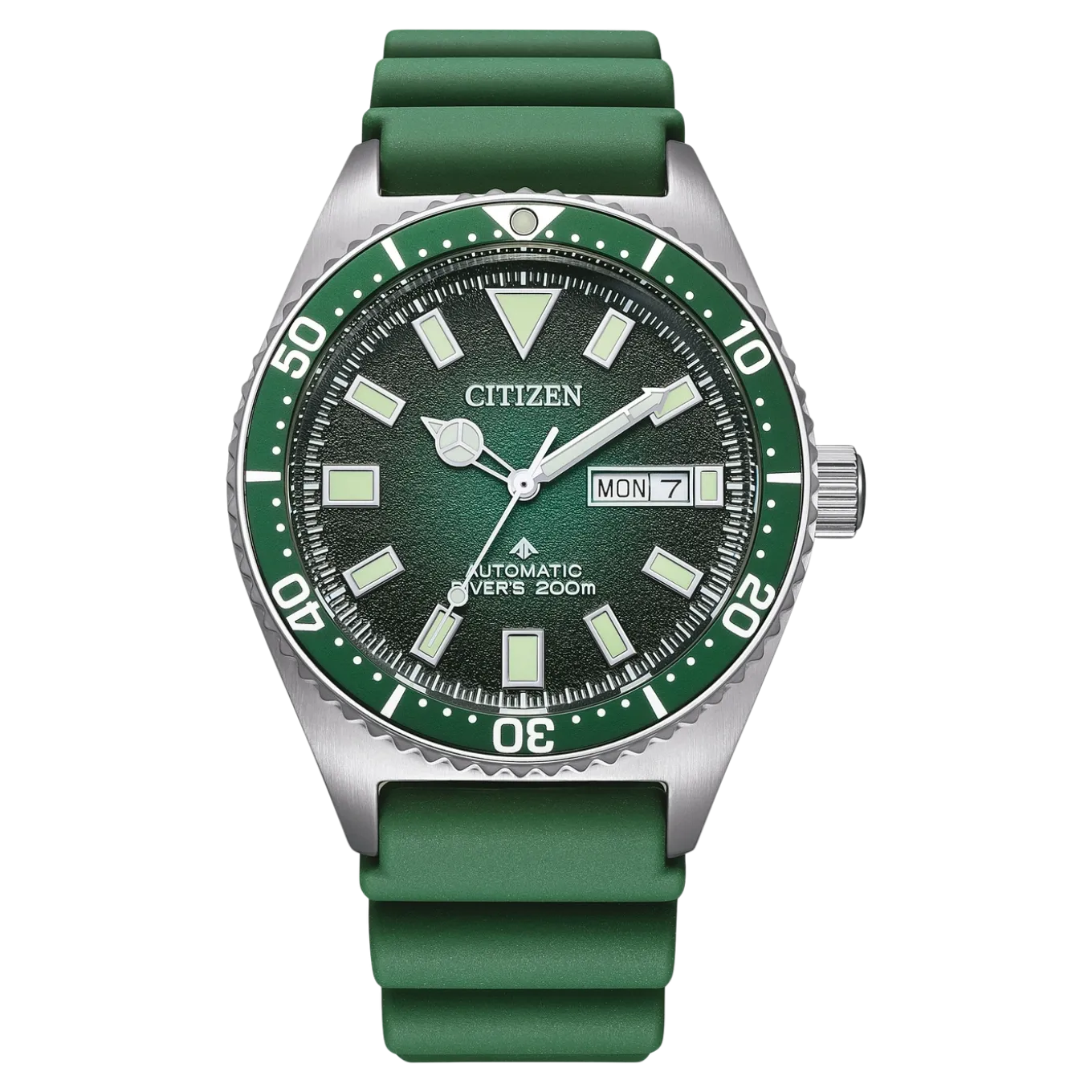 NY0121-09XC PROMASTER Mechanical Diver Herren Gummiband (Urethan) | grün | ø 41mm