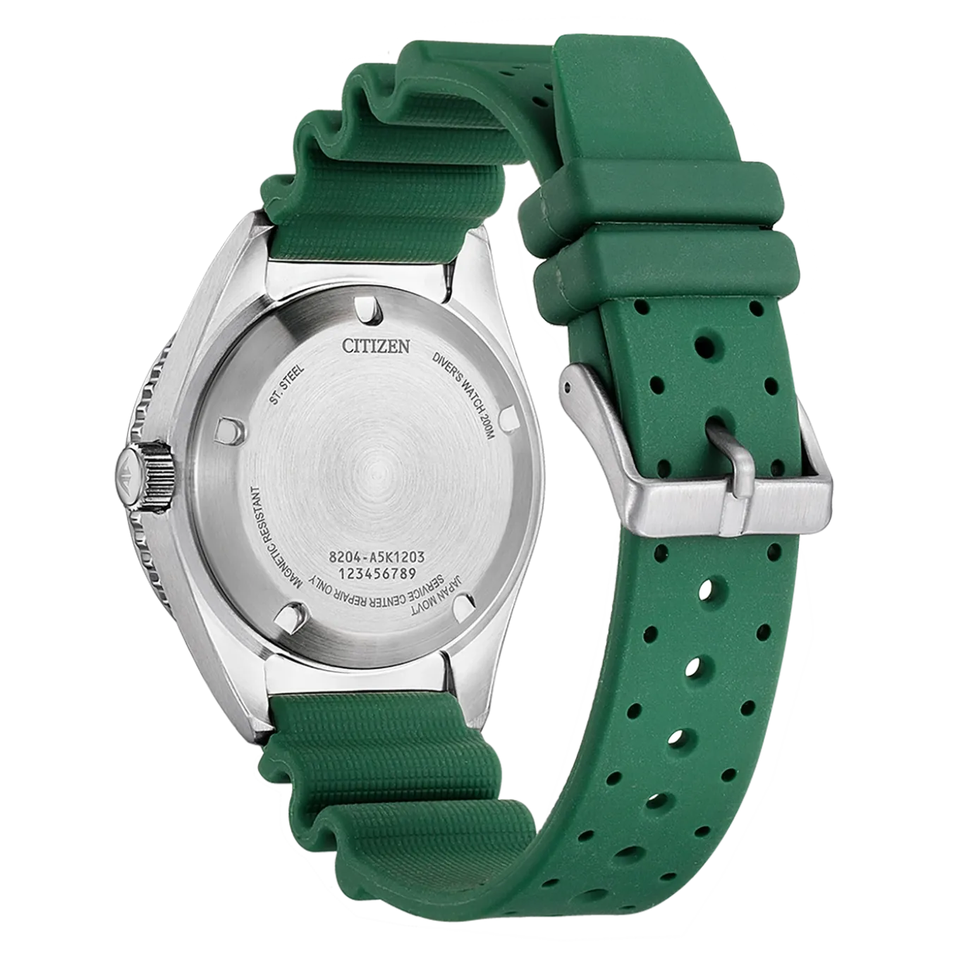 NY0121-09XC PROMASTER Mechanical Diver Herren Gummiband (Urethan) | grün | ø 41mm